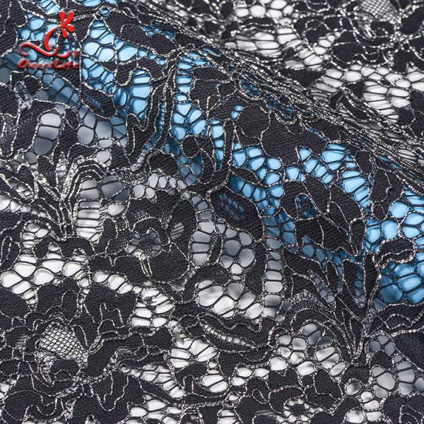 Оптовая африканская французская ткань шнурка нейлона тканей шнурка для одежды