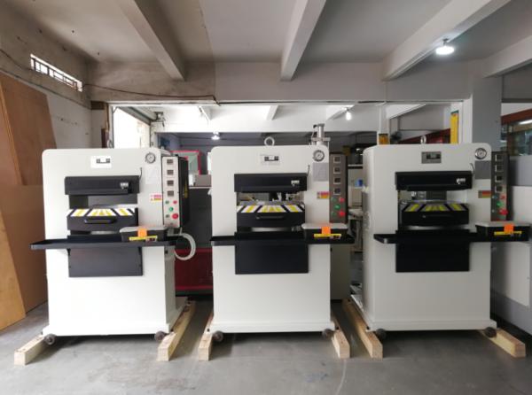 110Ton Hydraulic Leather Embossing Pattern Indengting Imprinting Press Machine for Bags / Leatherware Production Machinery