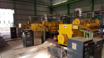 3500KW Hybrid Engine Industrial Generator Set 6000rpm