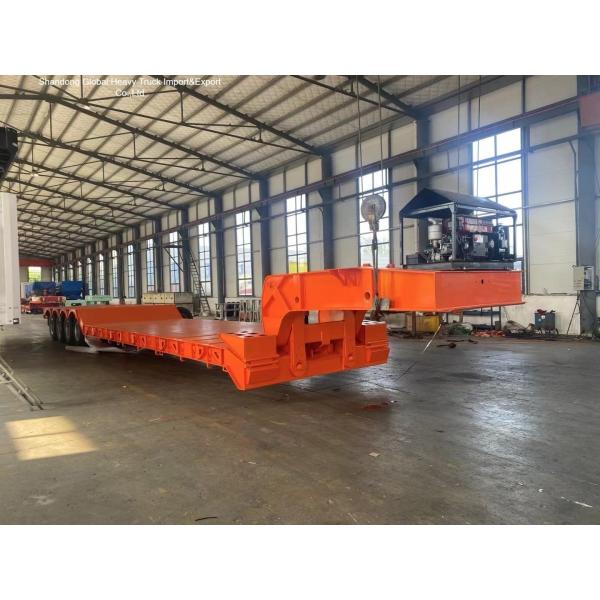 4 Axle Air Suspension Fence Semi-Trailer for Container Transport