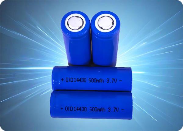 Batterie LiFePo4 personnalisée 1.6Wh 500mAh Batterie au lithium Compacte 1.5A Décharge