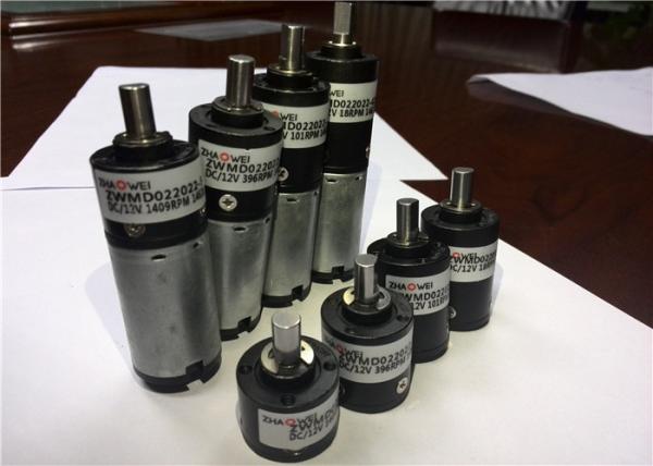 24V Fast Braking Control Tubular Motors / Plastic brushless gear motor  , 110 mA Current