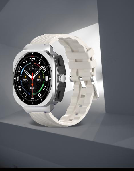 Z19 Smartwatch 2 In 1 Wireless With BT Calling Heart Rate Monitoring Silicone Band