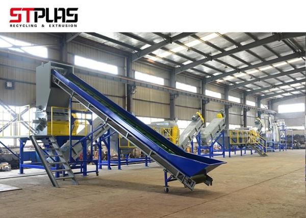 Plástico de aço inoxidável do HDPE 304 que lava reciclando a arruela plástica Waste da máquina