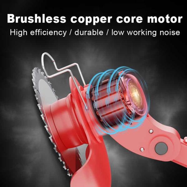Anti Slip Electric String Trimmer With Brushless Motor 100mm Cutting Width