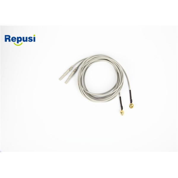 DIN 1.5mm EEG Cup Electrode gold plated disc 10mm cup brain electrode