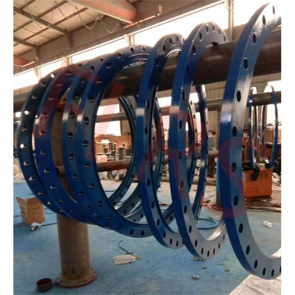 AWWA C207 Pipe Flange Steel Ring Class F Carbon Steel A105 For Water Works Service