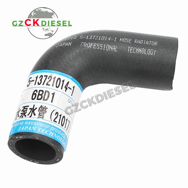 Water Pump Bypass Hose 5-13721014-1 5137210141 For ZX200-2 ZX200-5 Excavator 6BG1 6BD1 Engine