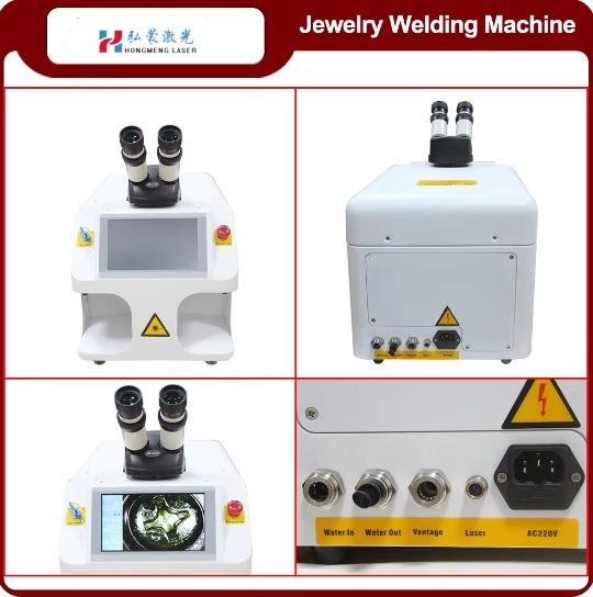 100w 200W Jewelry Laser Welding Machine for Gold and Silver Matel Welding of Stainless Steel