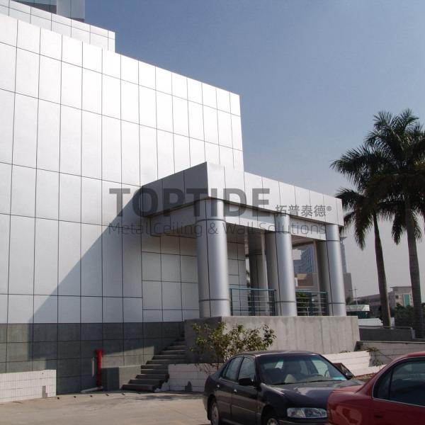 Outside Decorative Wall Panels Aluminum Metal Wall Screens