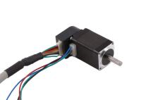 Moteur pas à pas de la NEMA 11 28mm angle d'étape de 1,8 degrés avec l'encodeur optique de haute résolution