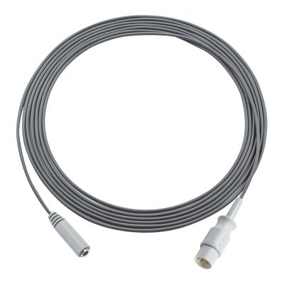 Compatible Air Shield 3Pin to Female Mono Plug Connector Temperature Adapter Cable 3.0M for Hospitals and Medical Equipment
