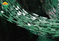 alambre de púas de la concertina de 300m m, HUILONG 2.8m m alambre de púas y alambre de la maquinilla de afeitar