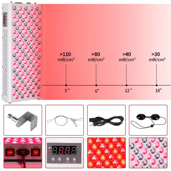 600W Near Infrared Therapy Device 660Nm 850Nm Photobiomodulation Therapy