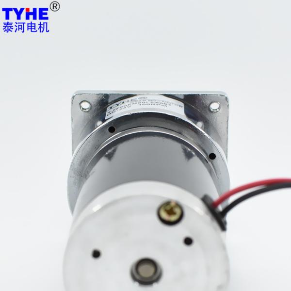 Customizable Brushed PMDC Gear Motor With Brake 24v High Torque 100Rpm