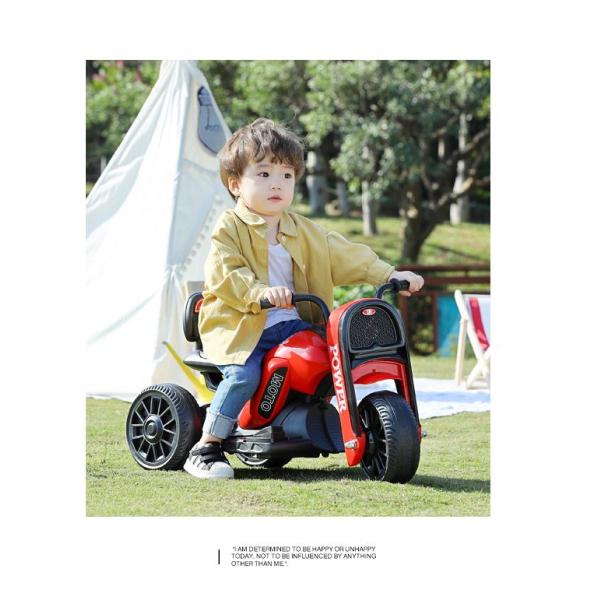 Настраиваемое освещение и музыка для детей Электрические дети Мотоцикл ездить на машине