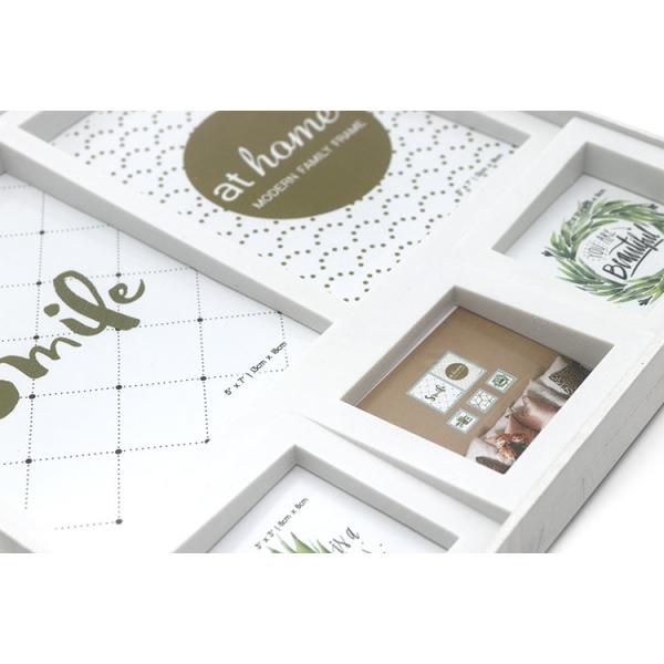 Decorative Family Collage Photo Frames With Injection Molding Technique