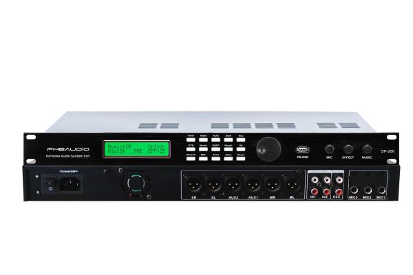 RS232 Control Speaker Management Processor 96K Digital Preamp Karaoke Sound Mixer
