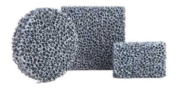 Silicon Carbide Foam Filter with Extreme Temperature Resistance, Exceptional Strength, and Superior Thermal Shock Resistance for Foundry Applications