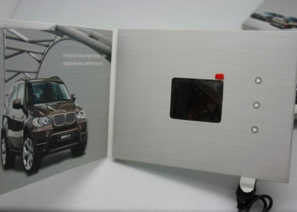 2.4インチビデオカード 名刺デザイン A5サイズ カスタマイズ / 小さなLCDサイズ名刺
