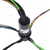 Anillo de deslizamiento de señal Ethernet de baja temperatura con alimentación eléctrica multicanal