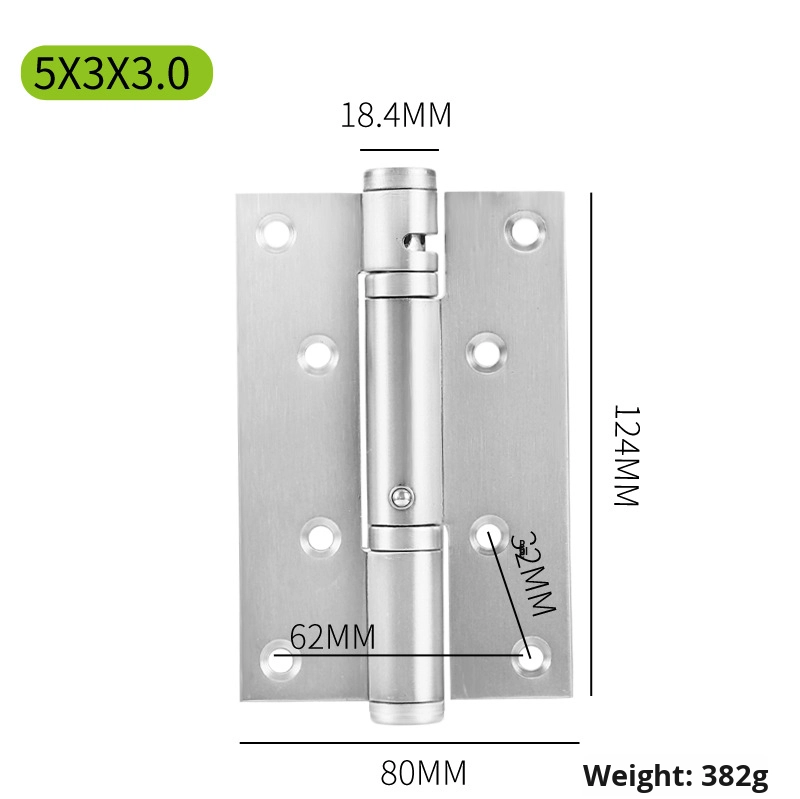 Modern Style 90 Degree Adjustable Automatic Positioning Flat Opening Invisible Door Damping Buffer Hinge 35mm Living Room