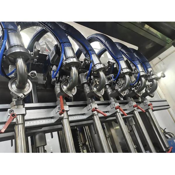 High Accuracy Automatic Lobe Pump Molasses Filling Machine with PLC Control