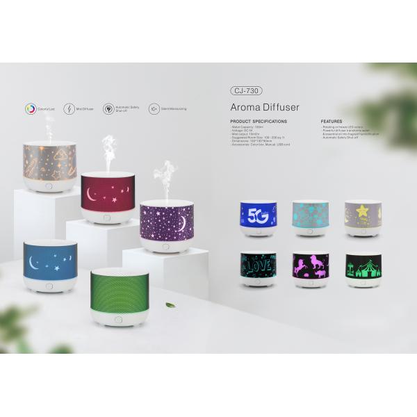 Kids BPA Free Colorful USB 100ml Ultrasonic Air Humidifier