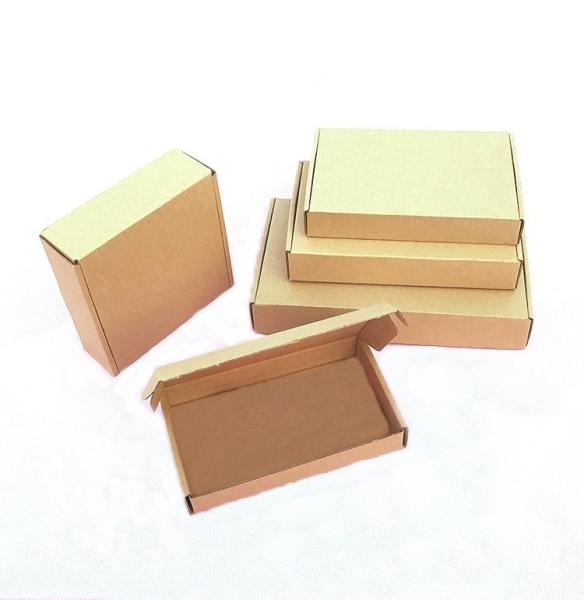 Tuck Top 300*300*90mm Resilient Corrugated Shipping Boxes