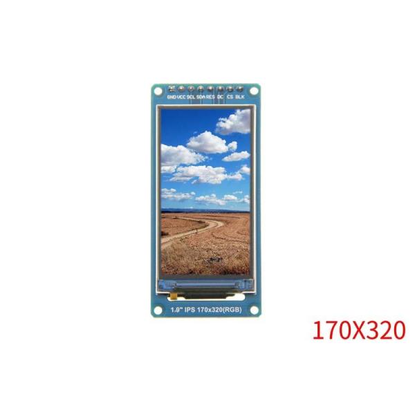 1.9 дюймовый ЖК-модуль Tft, разрешение 170x320, интерфейс SPI с 8 штифтами 4 линии