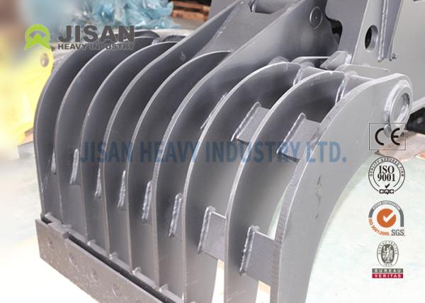 Demolition Hydraulic Gripper , Excavator Attachment Demolition Grapple