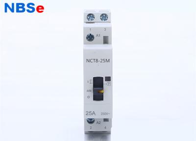 Contacteur de bobine de 2NO 220v, rail électrique de vacarme de boîte de contacteur avec le manuel