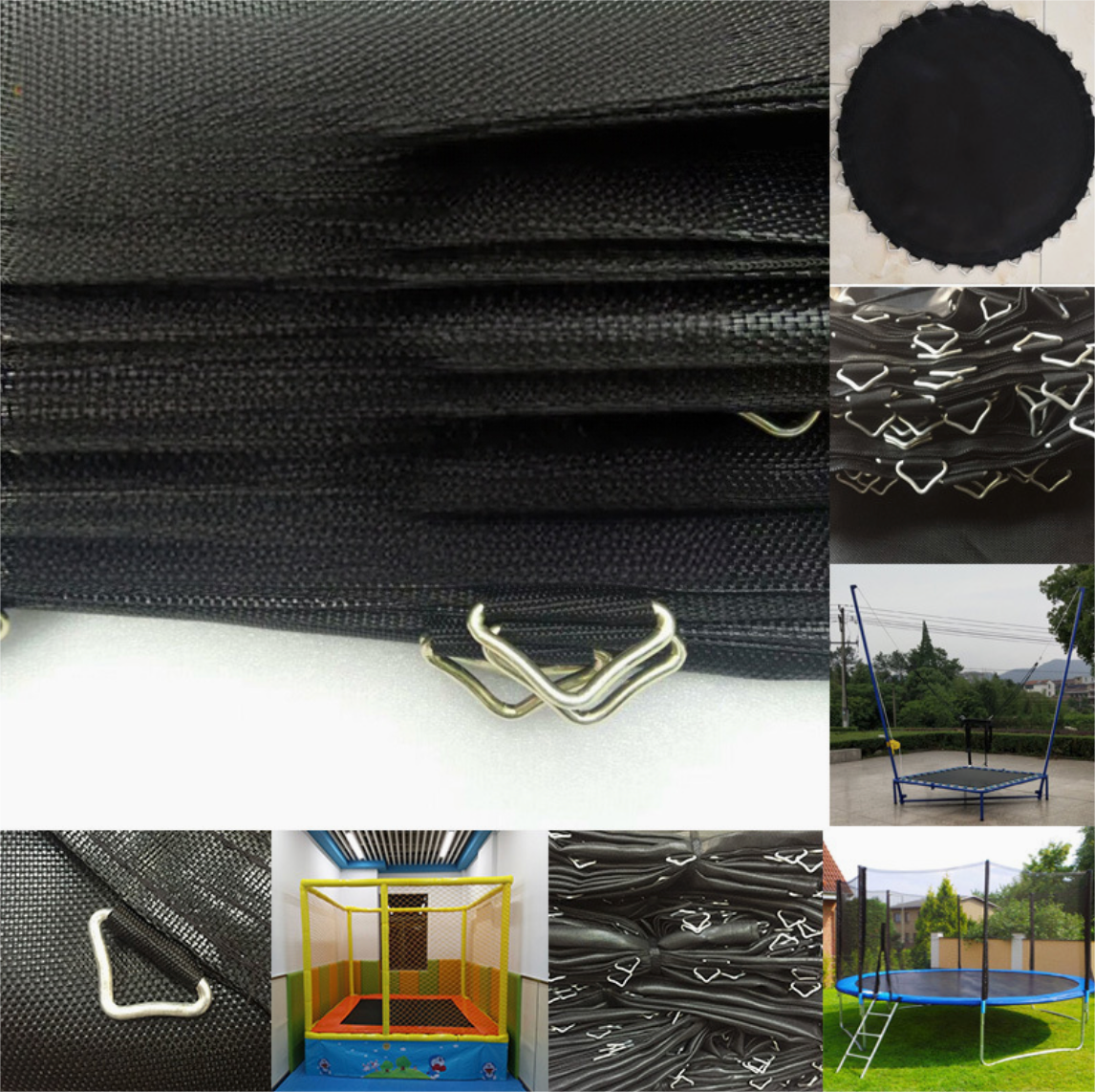 12FT Durable Outdoor Trampoline - Reinforced Springs & Safety Enclosure for Family Use