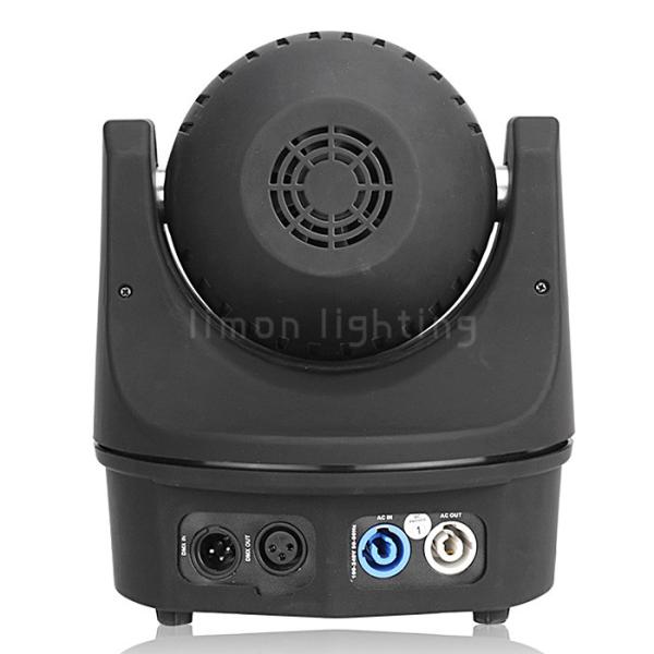 PowerCON connectors 6x10w RGBW 4in1 Mini LED Bee Eyes Moving Head Lights DMX