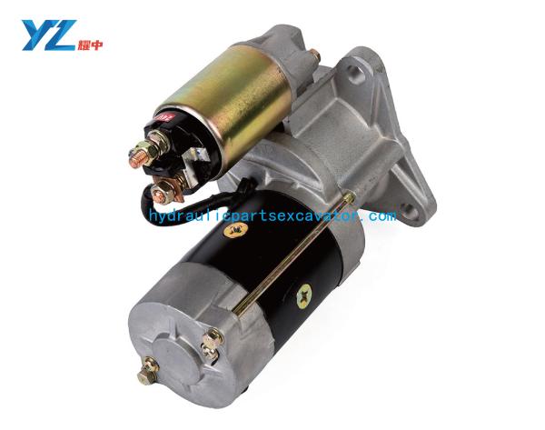Aluminum 4D31 Excavator Starter Motor 24V 3.2KW 9T For HD750 CAT307