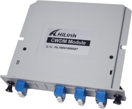 Канал стекловолокна 9+1 ШКАФА решения 1U WDM CWDM MUX DEMUX