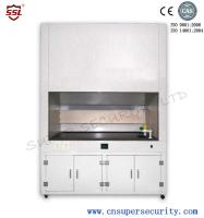Medical fume hood with tough 3.2mm glass window, Built-in blower, security work table