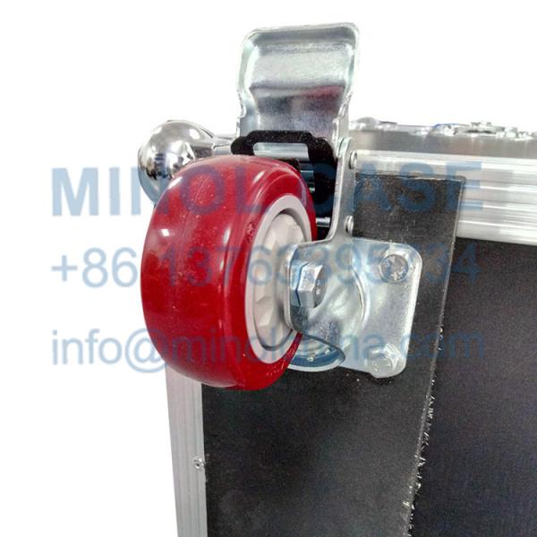Aluminum Lighting Flight Case Storage Box For 4 LED Lights
