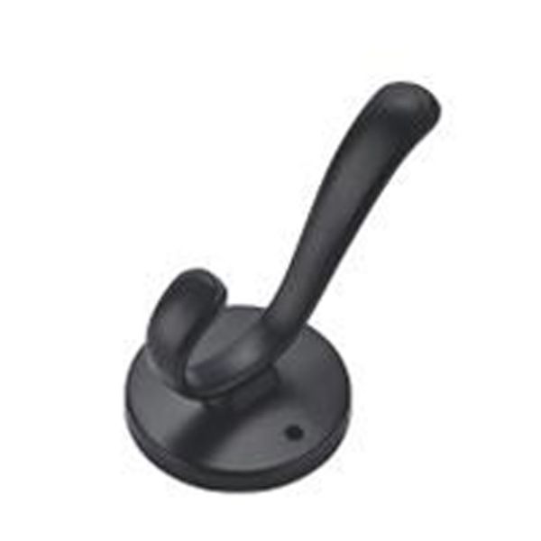 GRH Zinc Alloy Bathroom Bedroom Living Room Hanging Hook Double Modern Hanger Wall Clothes Hook