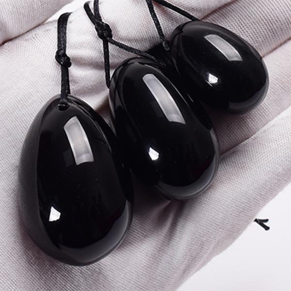 Jade Eggs for Women Size One Set Rose Quartz Green Purple White Nephrite Xiuyan Jade