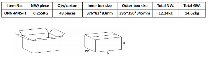ONN-M4S-H DC12 24V Acrylic Body RYG LED Signal Tower Light For CNC Machine