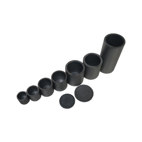 Customized Height Graphite Clay Crucible for High Temperature Metal Melting Process