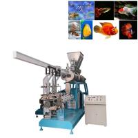 linha de flutuação máquina de flutuação dobro da produção da alimentação dos peixes 2000kg/H da alimentação dos peixes do parafuso
