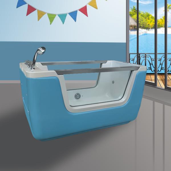 1480mm Small Size Jacuzzi Whirlpool Bathtub For Babies Spa Freestanding