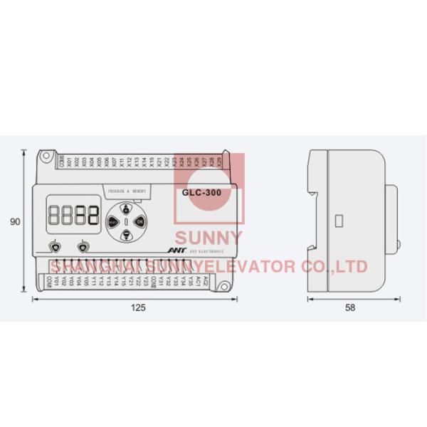 Controlador Ip 45 do elevador do armário de controle do elevador do elevador do Dumbwaiter