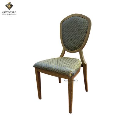 Customized Metal Banquet Wedding Dining Chair 6~8cm Seat Thickness