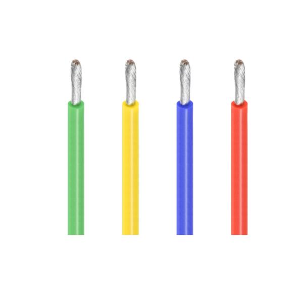 24awg silicone rubber wires 150C insulation diameter 2.91mm wires and cables