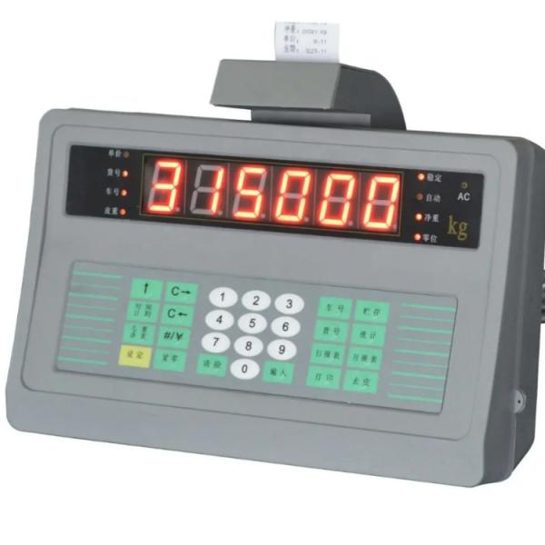 RJ315A6 Indicators 6-digit 20.2Mm Green LED Display RS232/RS485 And Built-in Printer