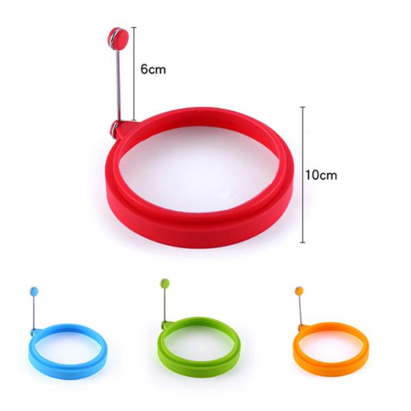 Omelette Silicone Egg Ring Mold For Fried Pancake Egg Cooking