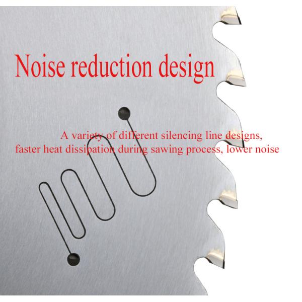 2-5 MM thickness Aluminum TCT carbide teeth CIRCULAR SAW BLADE with Gold TIN Coating